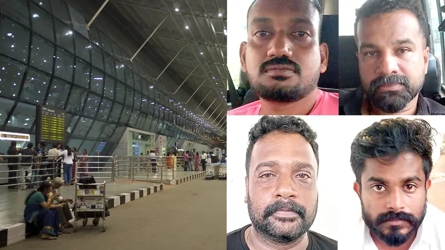 trivandrum airport sumggling