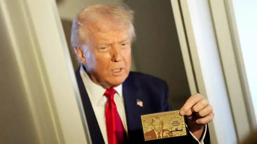trump's gold card visa
