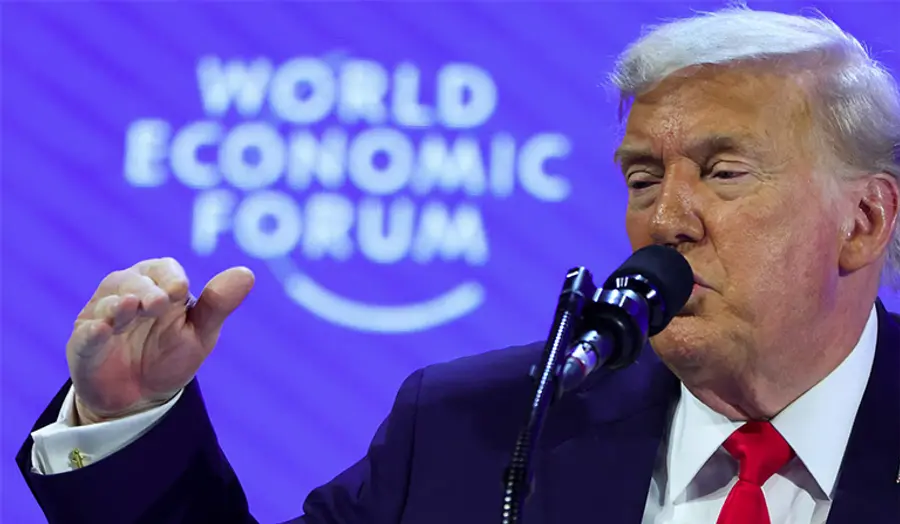 trump at World Economic Forum Davos