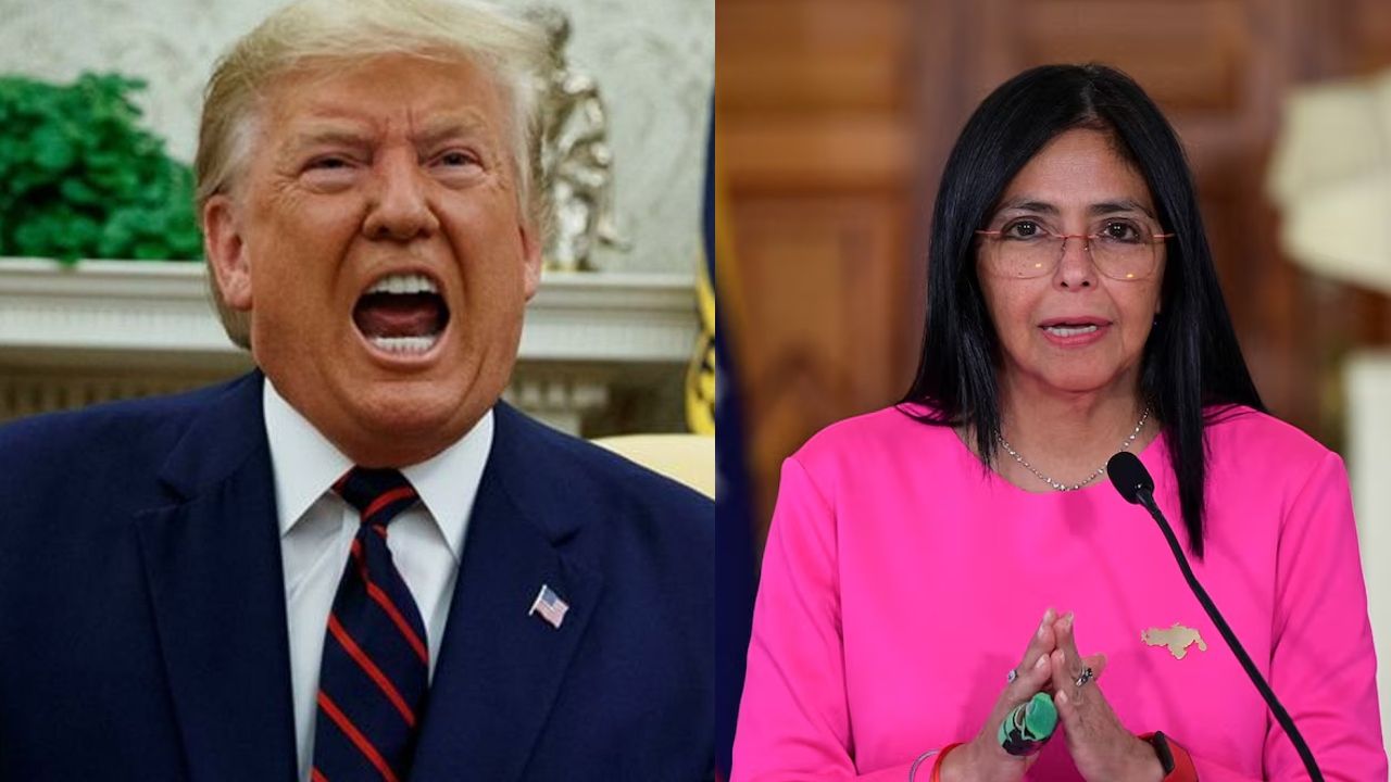 trump Delcy Rodriguez