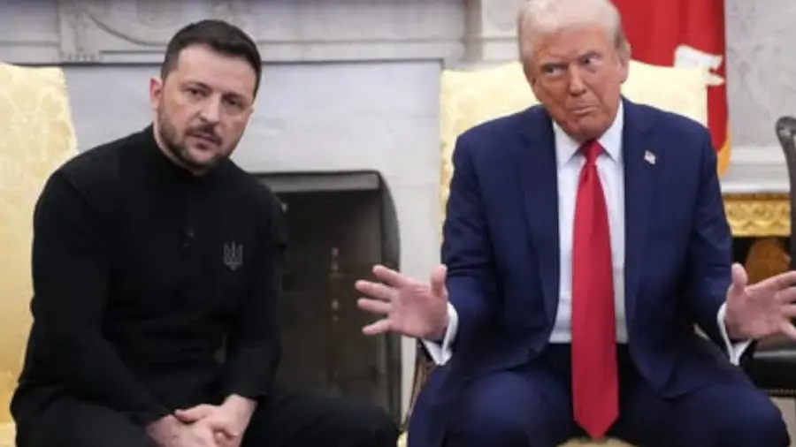 trump and Volodymyr Zelensky