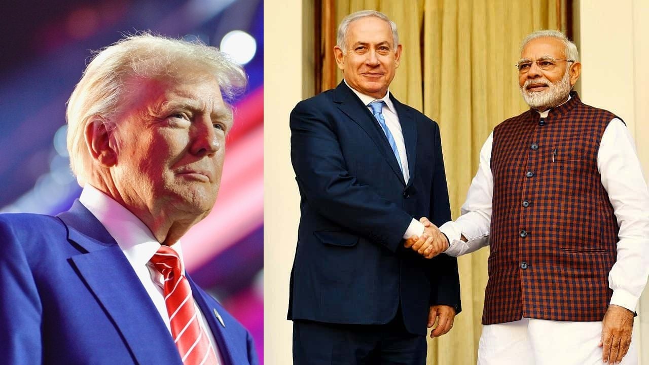 trump modi netanyahu