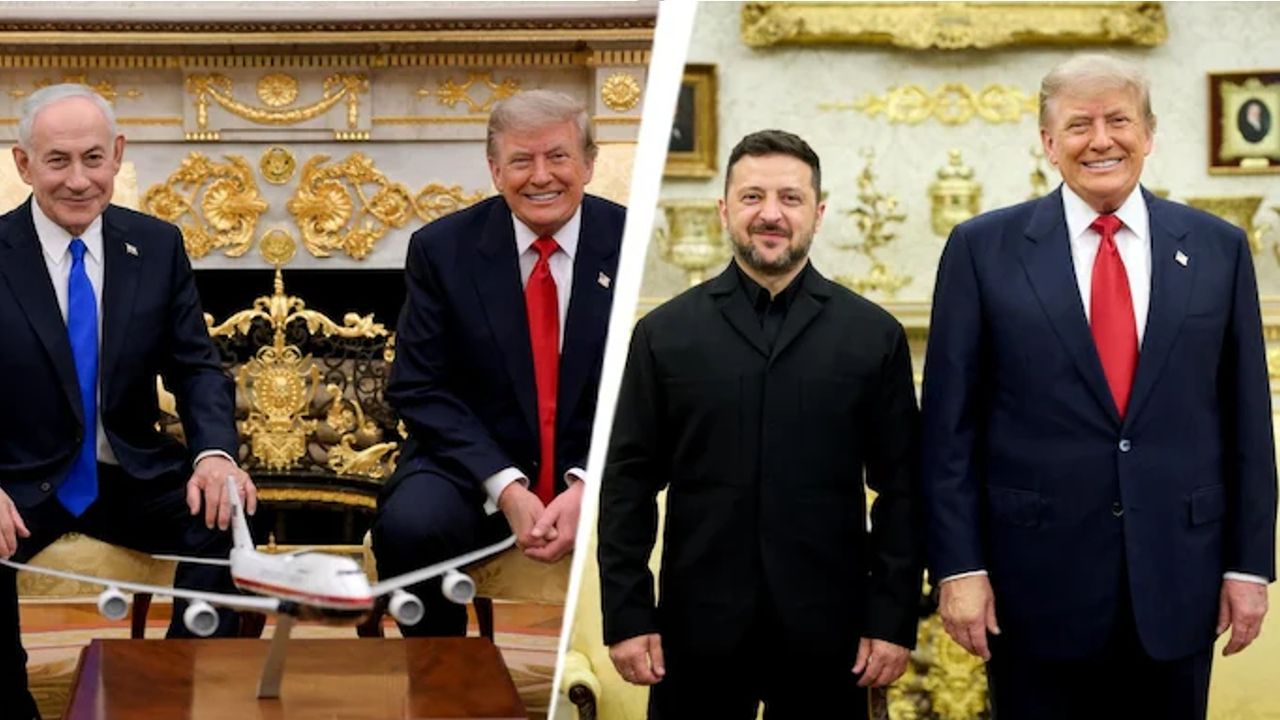 trump netanyahu Zelensky