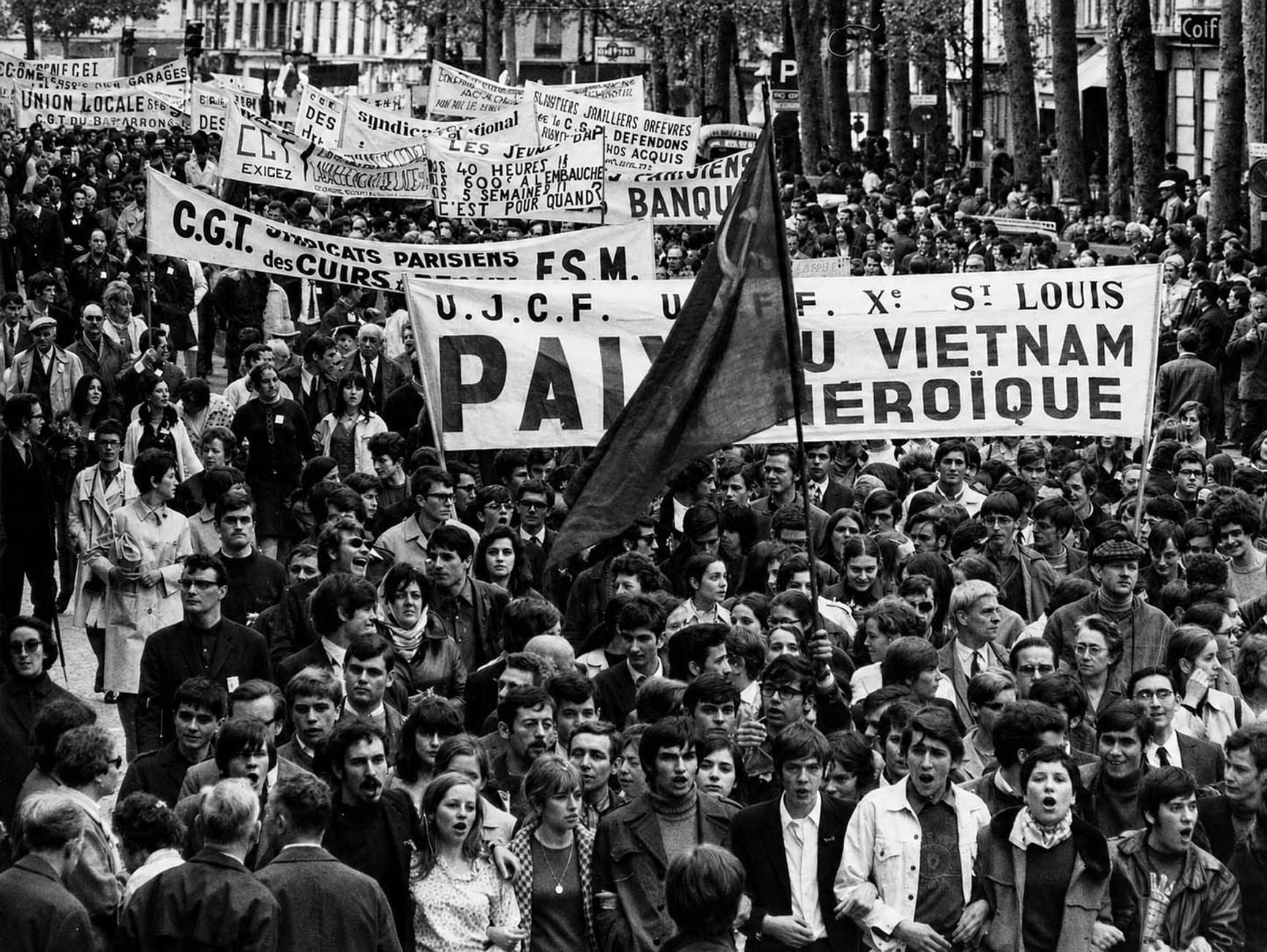 1968‐ൽ ഫ്രാൻസിൽ നടന്ന വിദ്യാർഥി പ്രക്ഷോഭം