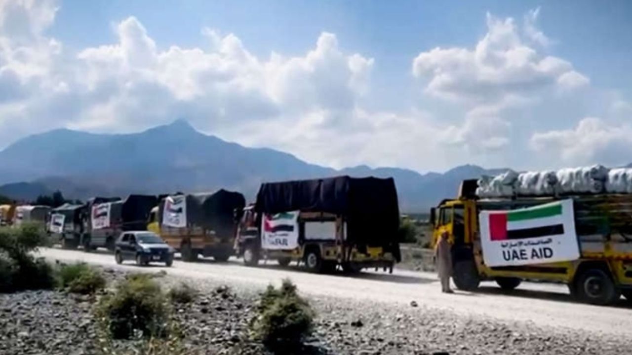 uae aid afgan