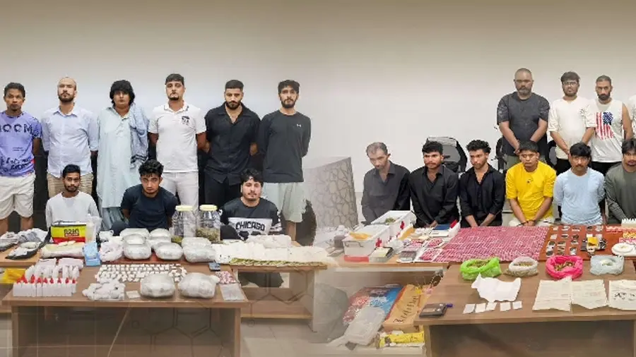 uae drugs burst