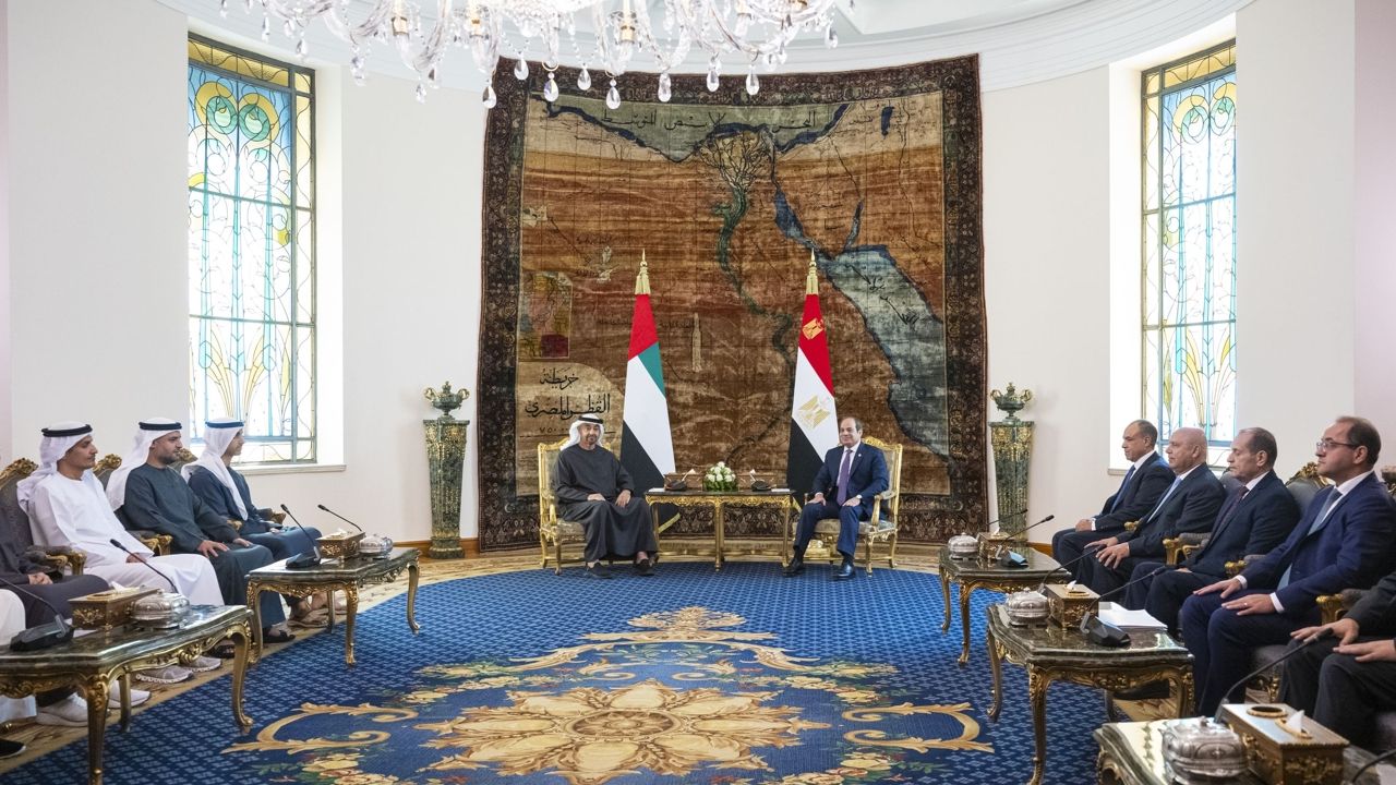 uae egypt president