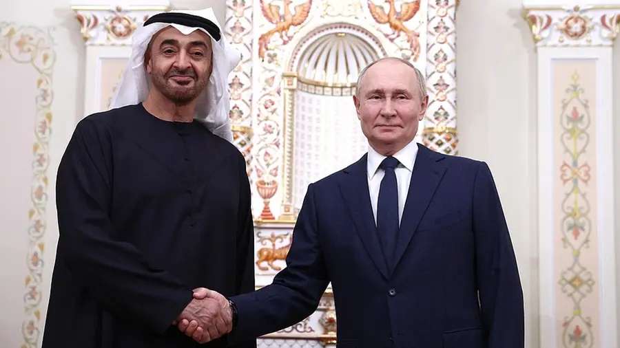 uae russia president meet