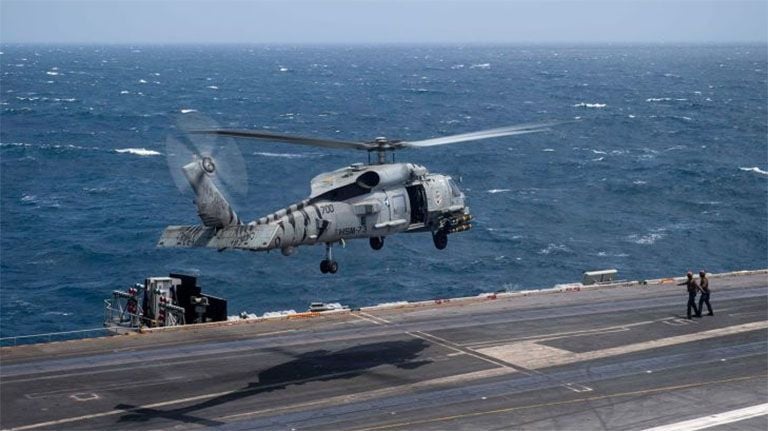us helicopter and fighter jet crash in china sea