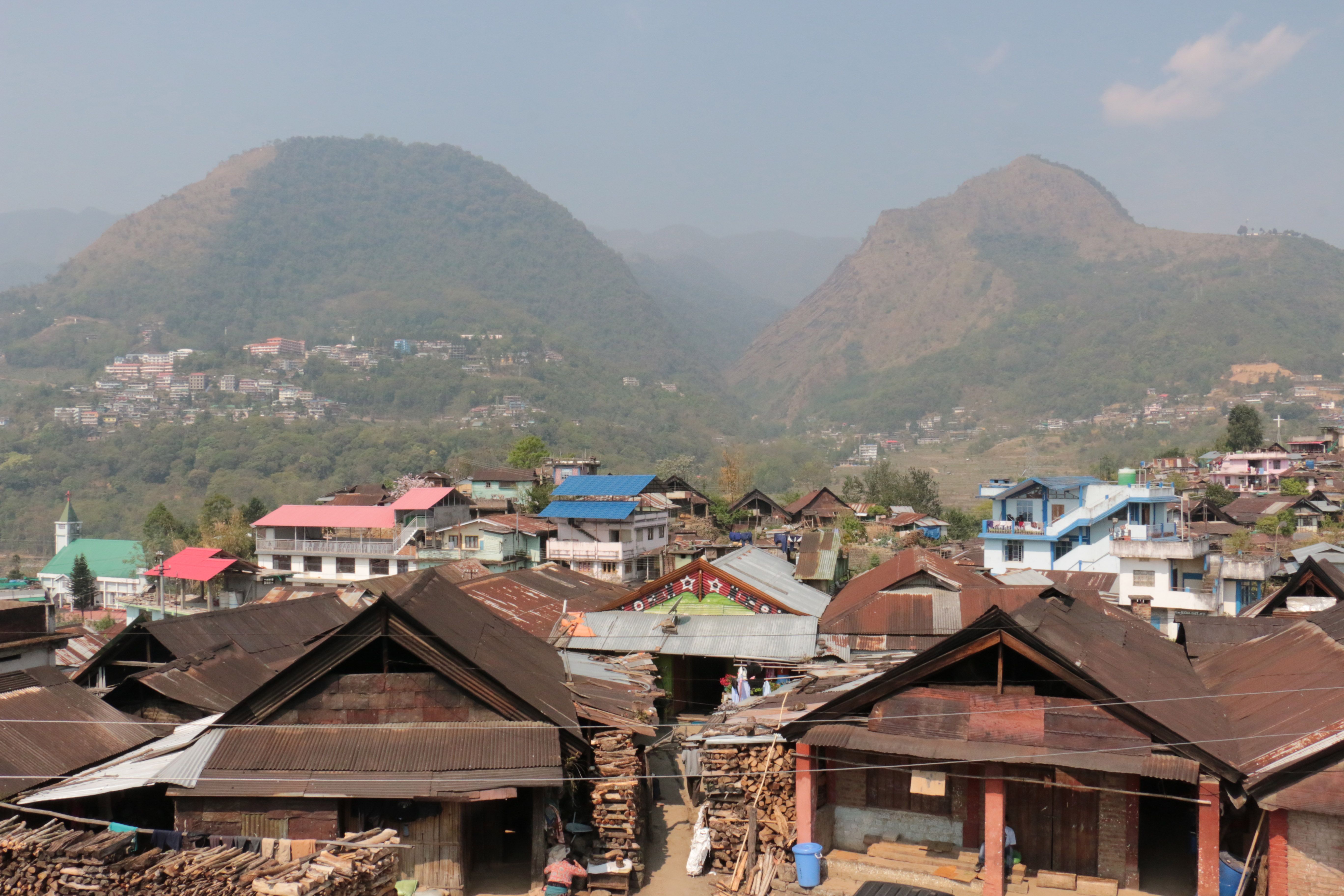 നാഗാലാൻഡിലെ ജഖാമ ഗ്രാമം