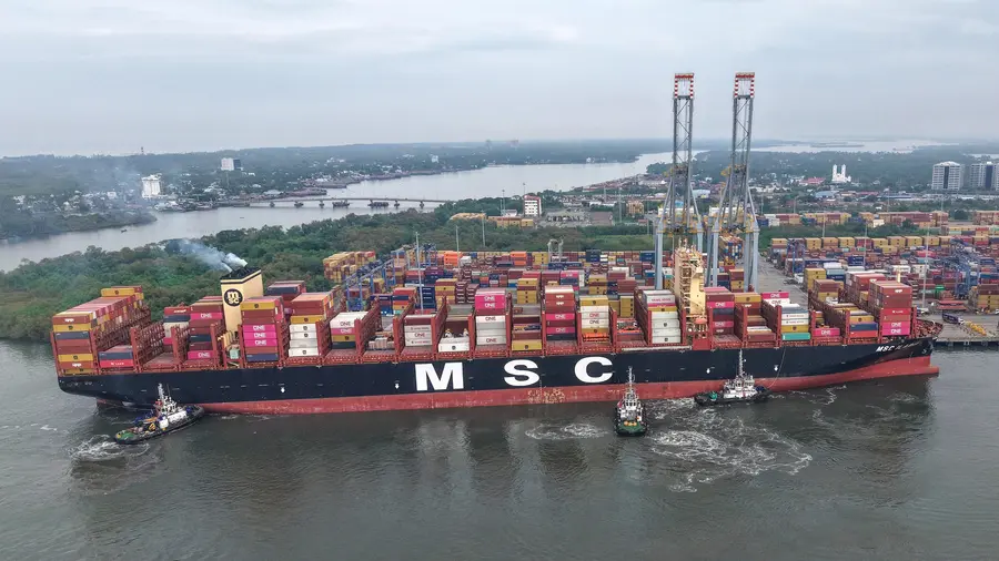 container ship