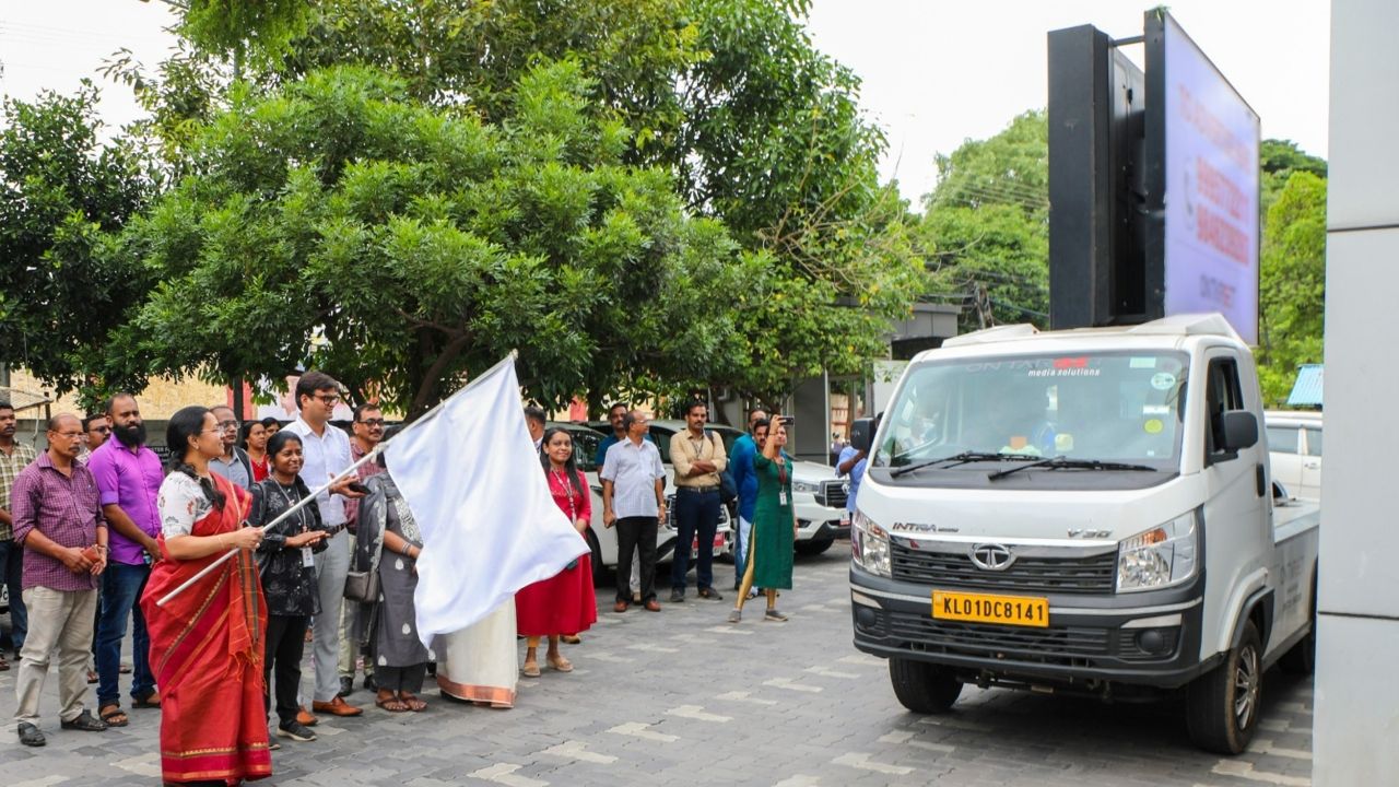 flag off veena george
