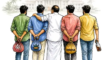 v d satheesan mdma