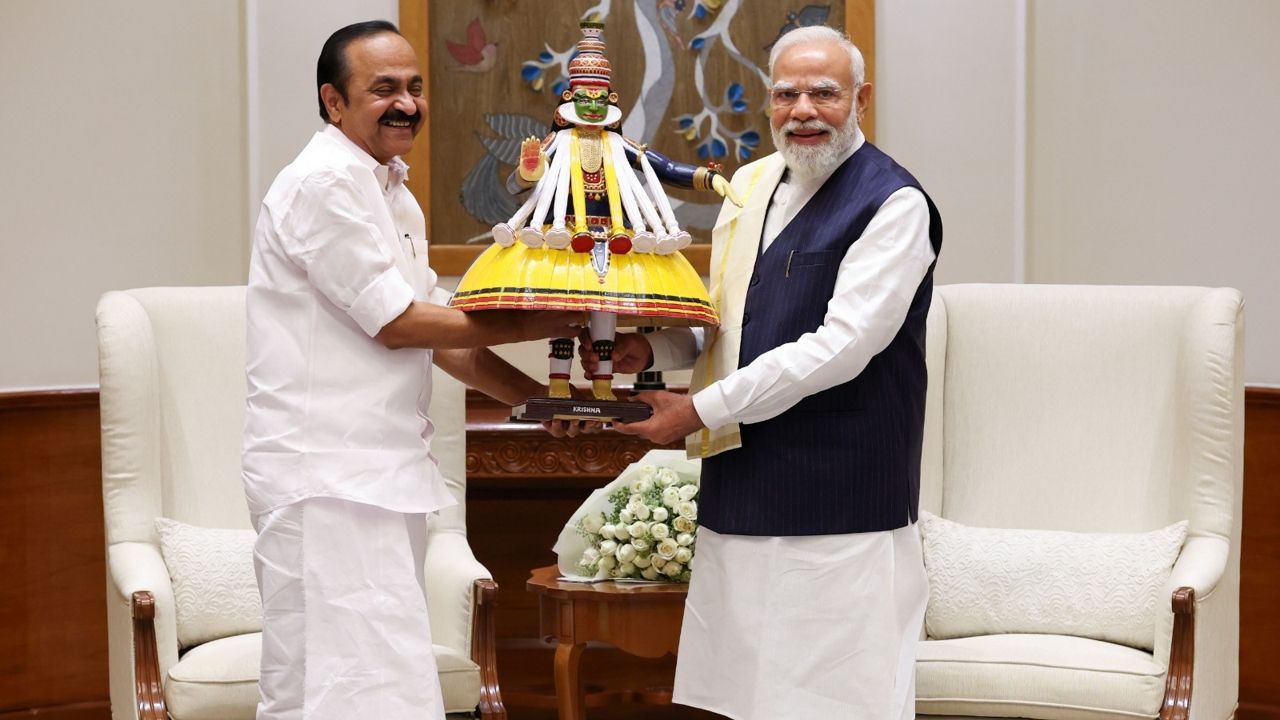 v d satheesan modi meeting