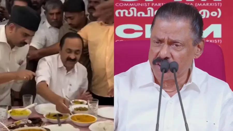 v d satheesan m v govindan