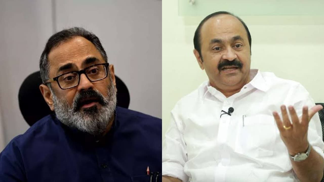 vd satheesan rajeev chandrasekhar