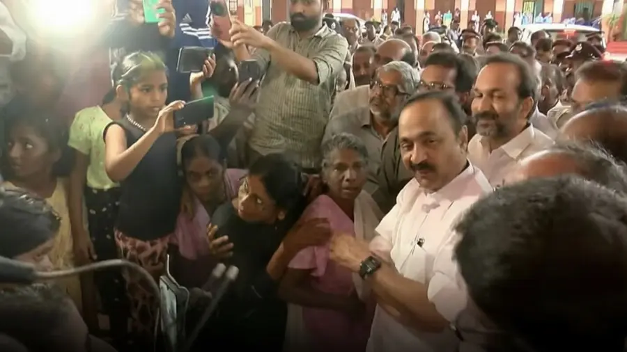 satheesan camp
