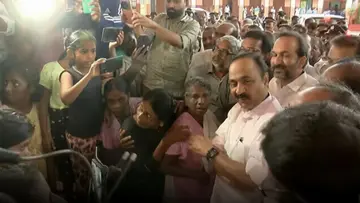 satheesan camp