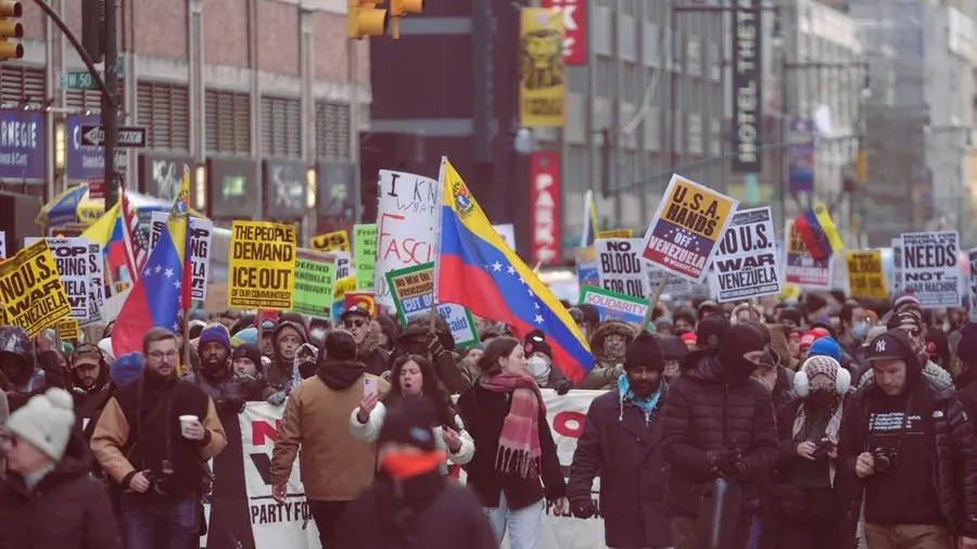 venesuela us protest