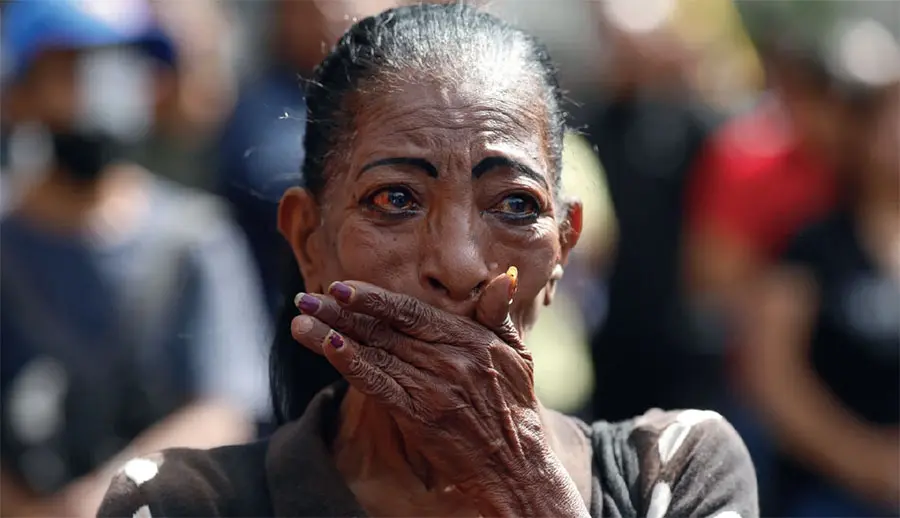 Venezuela people protest