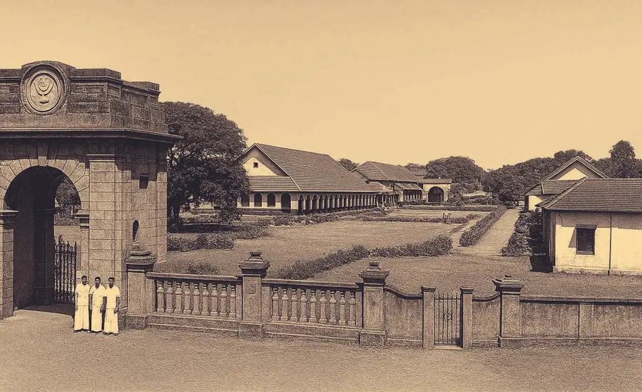 പഴയ വിക്ടോറിയ കോളേജിന്റെ എഐ ചിത്രീകരണം