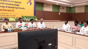vijay all party meeting