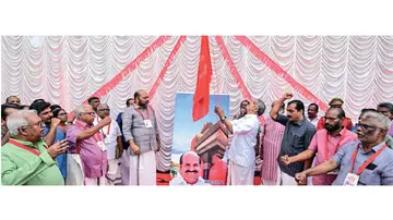 The CPI(M) extended district committee meeting
