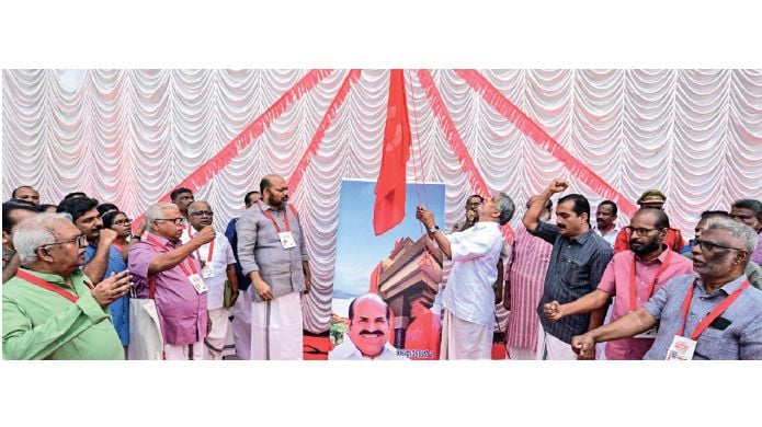 The CPI(M) extended district committee meeting