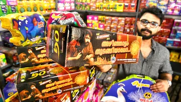 vishu firecrackers