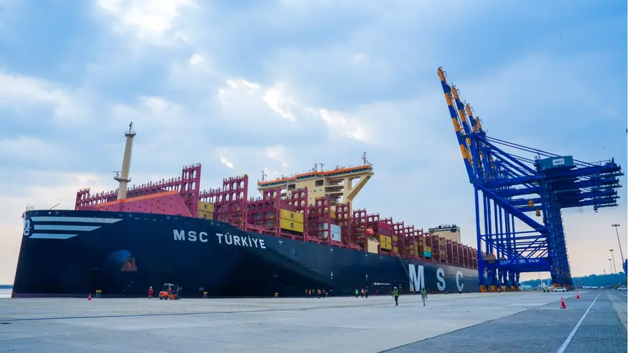 MSC Turkiye vizhinjam