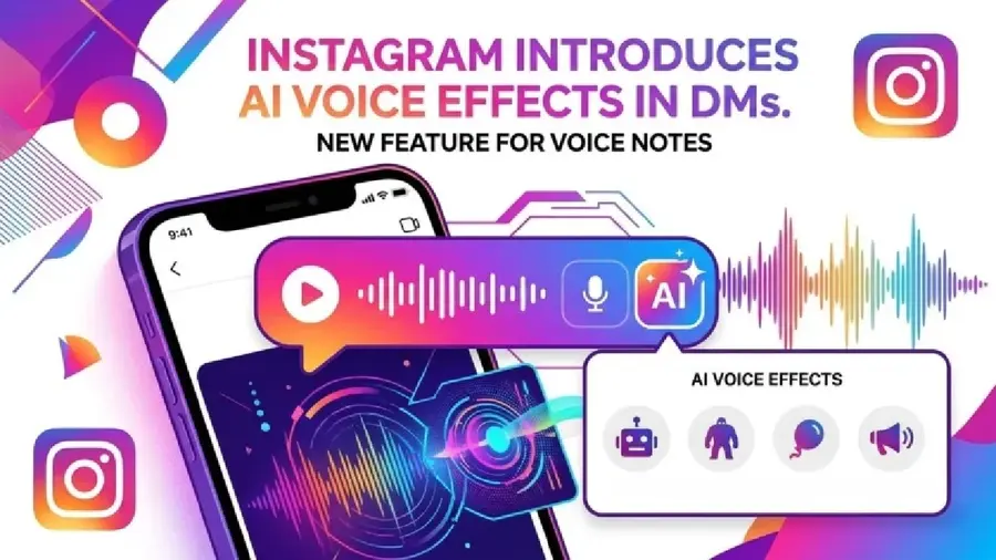 ai voice note in instagram
