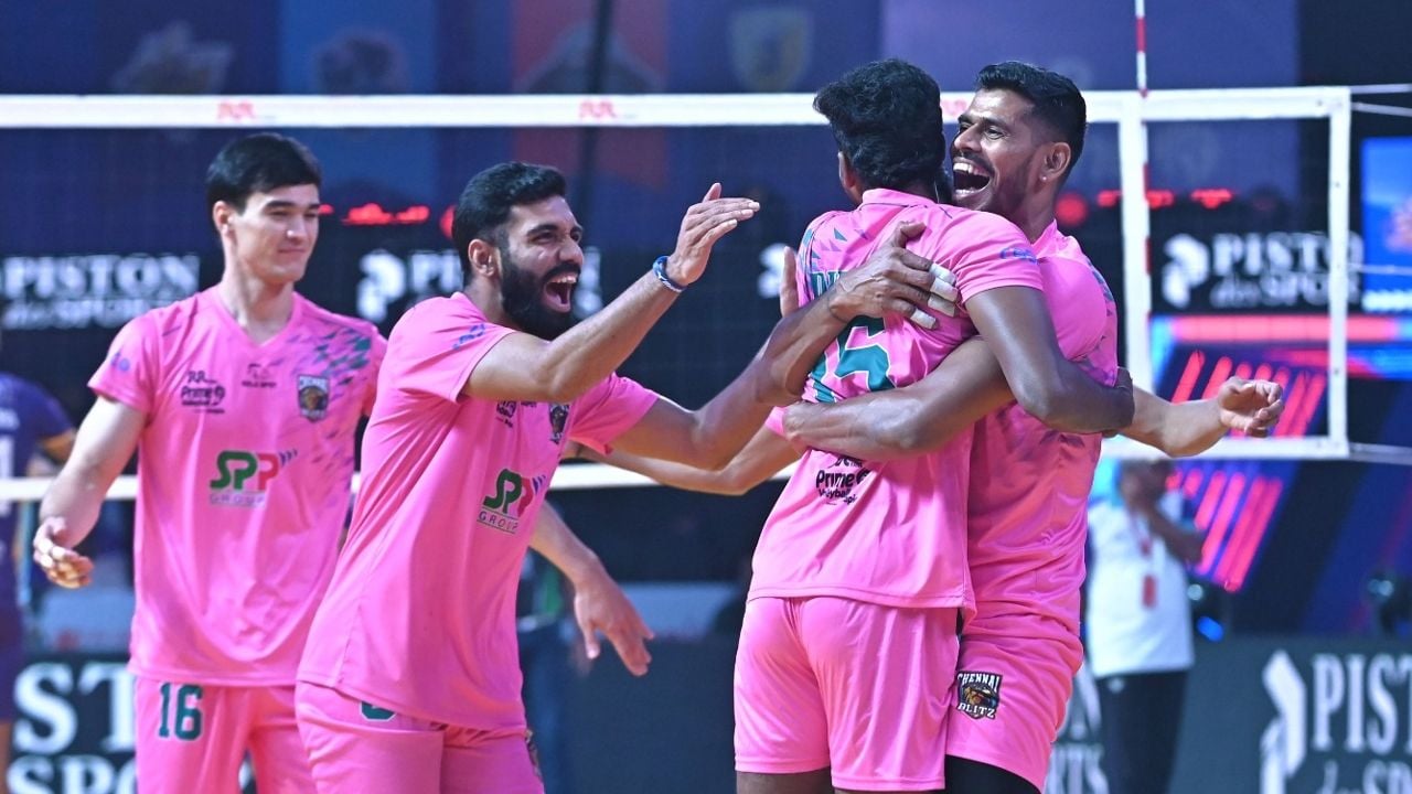 volley league chennai