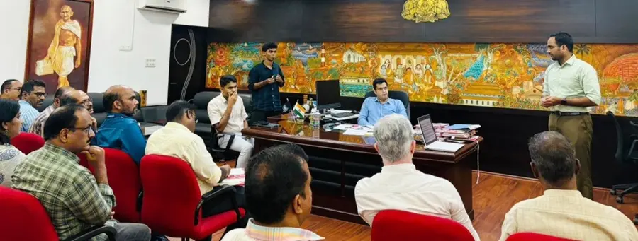 വോട്ടെണ്ണലിനുള്ള ഉദ്യോഗസ്ഥരുടെ ഒന്നാംഘട്ട റാൻഡമൈസേഷൻ യോഗത്തിൽ നിന്ന്‌