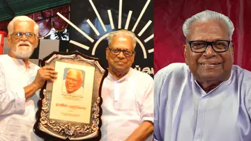 പ്ലാമൂട്ടുക്കട സാംസ-്കാരിക കൂട്ടായ്മയുടെ
ഗ്രാമീണ പുരസ്കാരം വി എസ് അച്യുതാനന്ദന്
സമ്മാനിക്കുന്നു (ഫയൽ ചിത്രം)