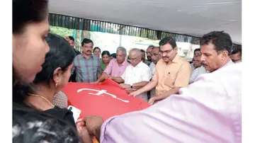 VS Sugathan bids farewell to the country