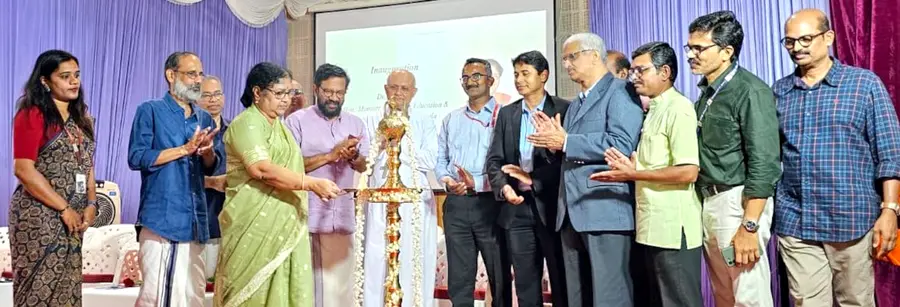 വിജ്ഞാന കേരളം ശിൽപ്പശാല മന്ത്രി ആർ ബിന്ദു ഉദ്ഘാടനം ചെയ്യുന്നു