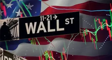 wall street index down