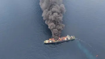 wan hai fire