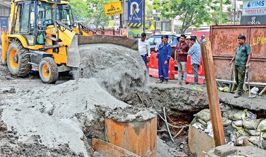 water supply resumed