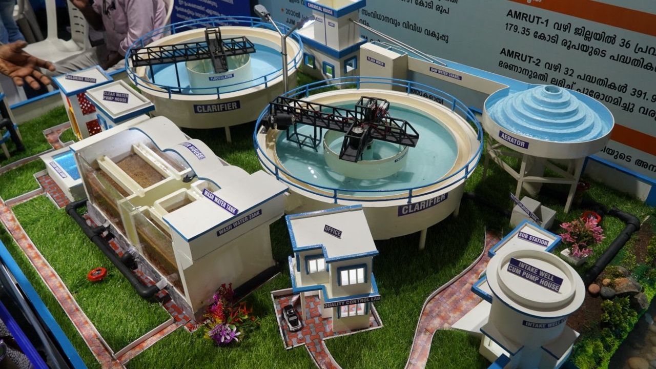 water purification plant