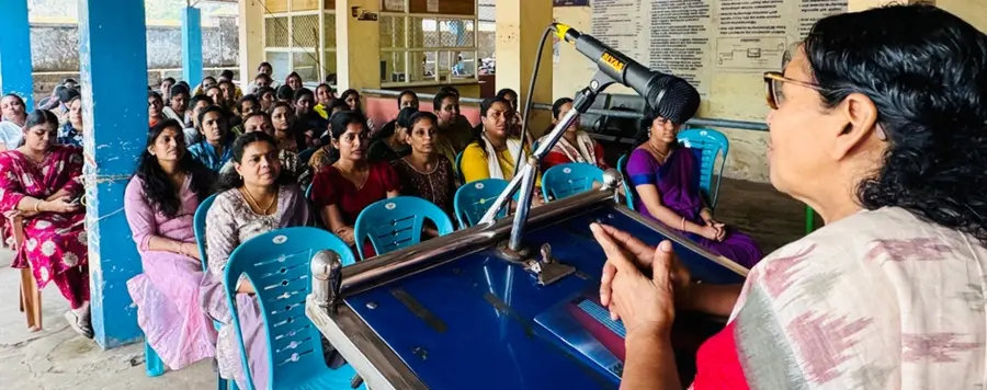 വാട്ടർ അതോറിറ്റി എംപ്ലോയീസ് യൂണിയൻ (സിഐടിയു) ജില്ലാ വനിതാ സബ് കമ്മിറ്റിയുടെ സെമിനാർ കെ കെ ലതിക ഉദ്ഘാടനം ചെയ്യുന്നു