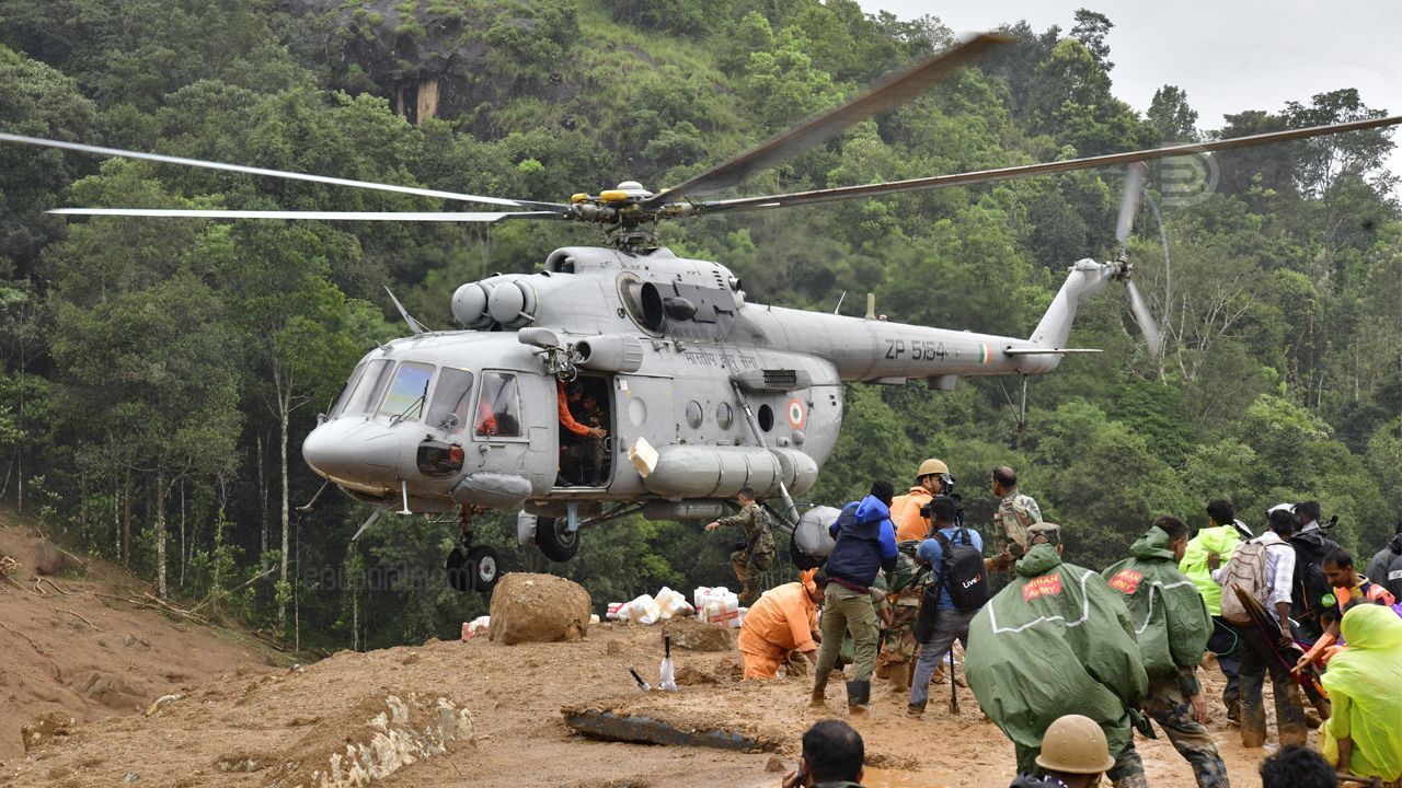 wayanad helicopter
