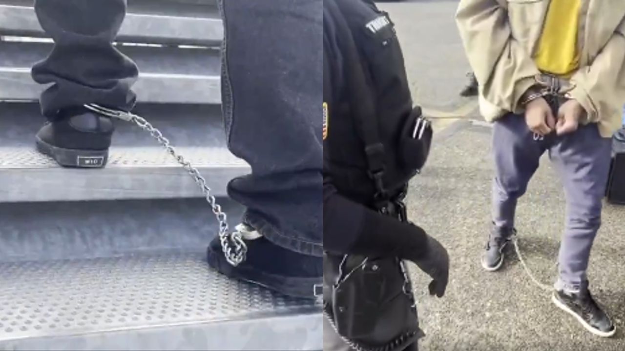 cuffs and shackles white house