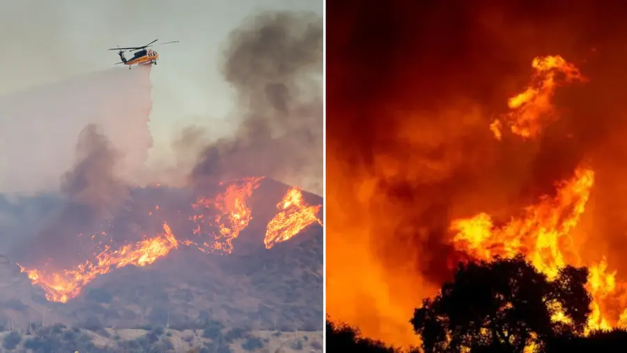 wild fire california