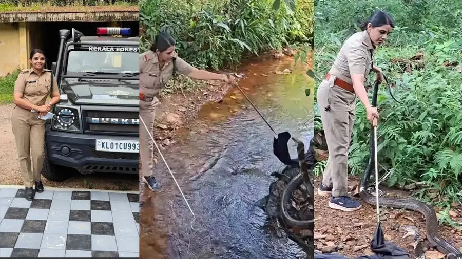 woman forest officer