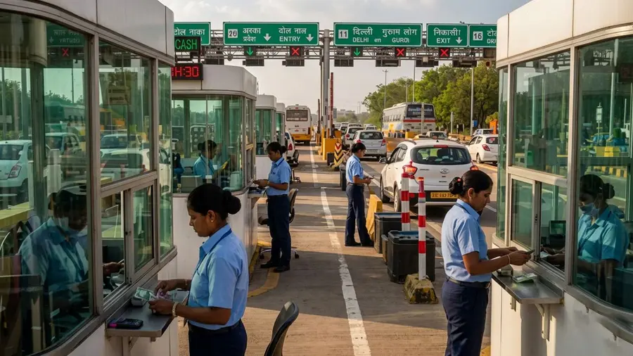 womens in toll plaza