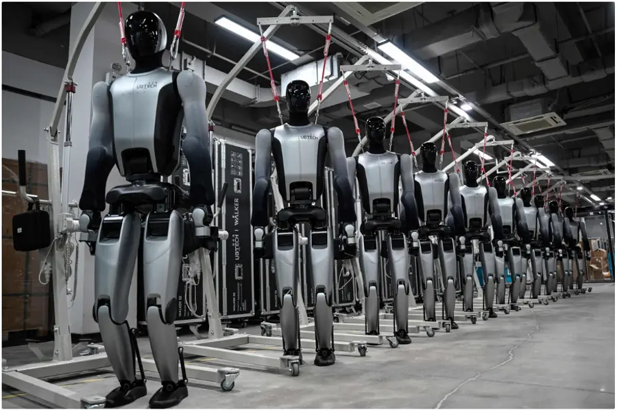 China opens new humanoid factory