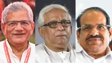 yechuri, budhadeb, kodiyeri